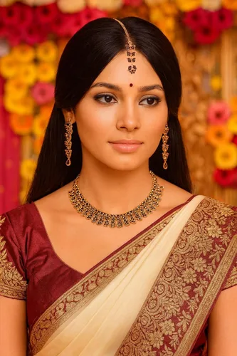 Vista 4 de Touchstone Conjunto de joyas de boda india, collares tradicionales de oro para mujer, conjuntos de diamantes de imitación de declaración hollywood 1