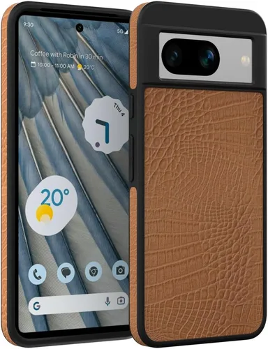 Vista 28 de X-level Diseño para Google Pixel 8 Caso,Premium PU Cuero Suave TPU Bumper A Prueba De Golpes Cubierta Protectora Del Teléfono Delgada Funda Para