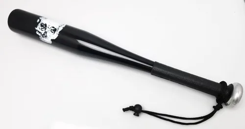 Vista 6 de Ultima Supply Bate de béisbol, bate de entrenamiento de aluminio con una mano de 18 pulgadas, bate de sóftbol, hogar/coche/autodefensa, práctica