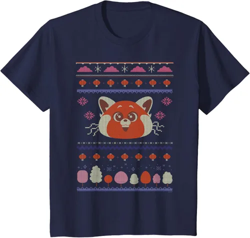 Vista 21 de Disney and Pixar's Turning Red Panda - Suéter feo de Navidad, Negro, S