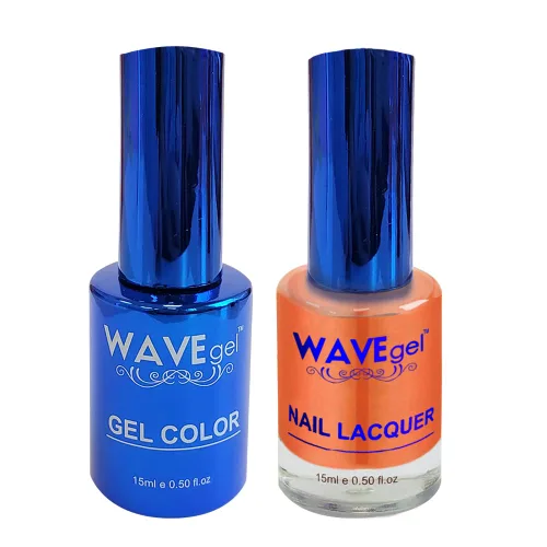 Vista 103 de WAVEGEL - Juego dúo de gel y esmalte de uñas a juego - Colección Royal - #001 ¡Blanco sobre blanco! I 0.5 onzas
