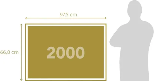 Vista 3 de Rompecabezas de 2000 piezas de Nueva York