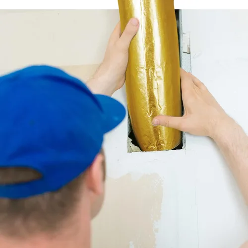 Vista 6 de BBTO Cinta de protección contra el calor con respaldo adhesivo, protector térmico de fibra de vidrio aluminizada, barrera de protección contra