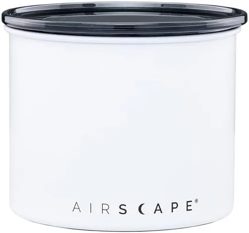Vista 3 de AirScape Steel Coffee Canister Family - Juego de 3 recipientes de almacenamiento de alimentos - Tapa hermética patentada de Estados Unidos - Extrae