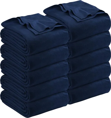 Vista 11 de Utopia Bedding - Manta térmica 100% algodón, color negro, tamaño Queen, 90 x 90 pulgadas Manta ligera y transpirable para primavera y verano