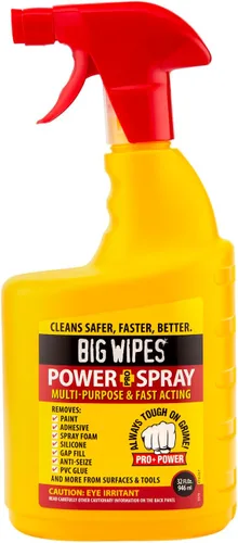 Vista 10 de BIG WIPES Recipiente multisuperficie resistente, paños de limpieza súper absorbentes para manos, superficies y herramientas, recipiente de 80