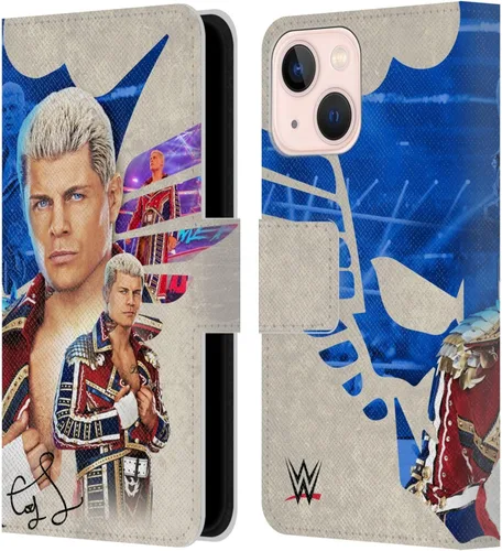 Vista 37 de Head Case Designs Funda con licencia oficial de la WWE American Nightmare Flag Cody Rhodes compatible con Apple iPhone 11