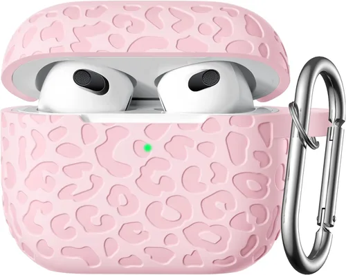 Vista 13 de Funda para Airpod Case y 2ª Generación con Diseño Leropard Grabado Compatible con Apple AirPods 2ª/1ª Generación de Carga, Bonita Protección