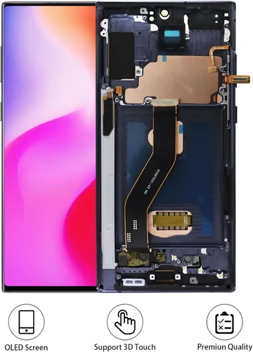Vista 7 de Para Samsung Galaxy Note 10 Plus 4G 5G OLED Reemplazo de pantalla con marco Pantalla LCD SM-N975 SM-N976 3D Touch Digitizer Kit de herramientas