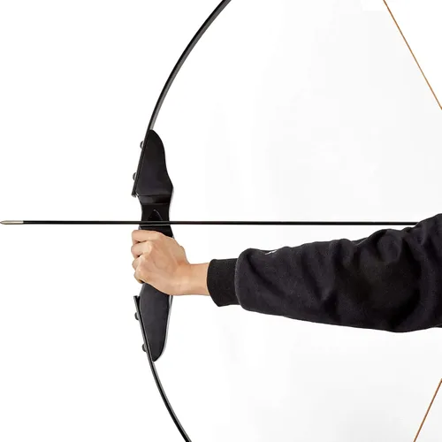 Vista 5 de Reposo de flecha de arco recurvo para el cabello, soporte para flechas para el cabello, soporte adhesivo de piel, almohadilla de piel de arco largo