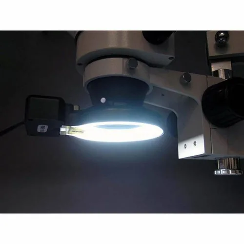 Vista 2 de AmScope Luz fluorescente del anillo del microscopio FRL12 12W