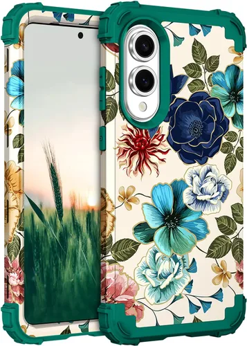 Vista 112 de Hocase Funda para Samsung Galaxy S26 Ultra, mandala beige