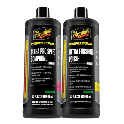 Vista 3 de Meguiar's M211 Mirror Glaze Ultra Pro - Pulidor de acabado - Contenedor de 1 galón