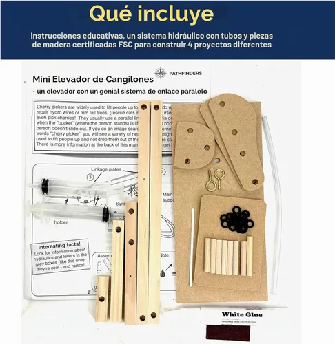 Vista 5 de Conjunto de máquinas hidráulicas de madera 4 en 1