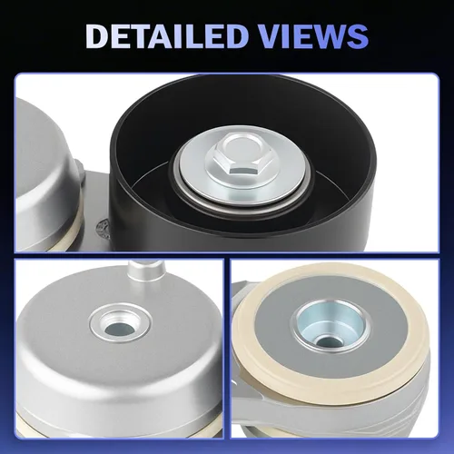 Vista 7 de IRONTEK 305281 Conjunto de polea tensora de correa para Ford (2001-2006 Escape/ 2001-2005 Taurus), para Mercury (2001-2002 Cougar/ 2001-2005 Sable)