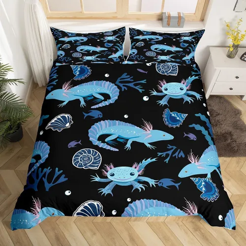 Vista 41 de Feelyou - Juego de funda de edredón con estampado floral de rosas - Juego de ropa de cama con flores románticas para dormitorio de niños, niñas