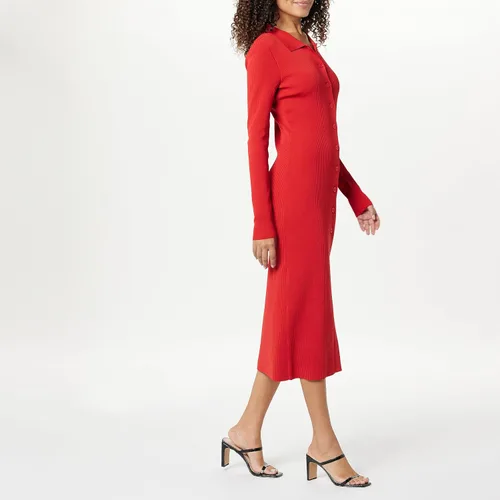 Vista 4 de The Drop Jaxon Rib - Vestido suéter con botones para mujer