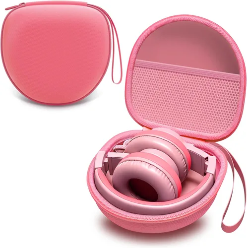 Vista 24 de Funda para auriculares plegables para niños, color negro (solo funda)