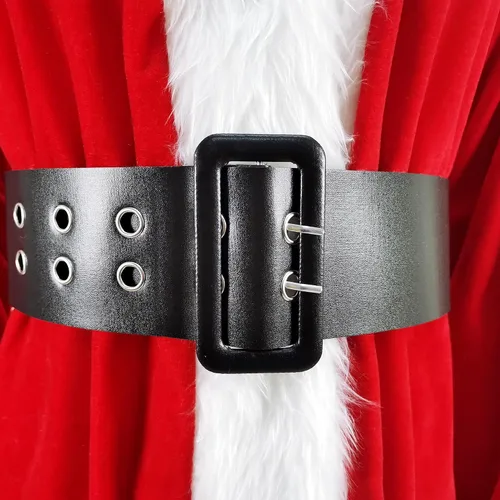Vista 11 de Chaqueta de Santa para mujer, vestido con cinturón y sombrero