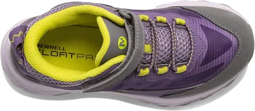 Vista 2 de Merrell Botas de senderismo impermeables Moab Speed con cierre alternativo medio para niños