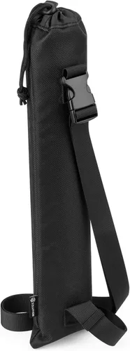 Vista 9 de Funda de transporte de viaje para selfie stick todo en uno, soporte extensible para trípode para teléfono celular con control remoto, bolsa