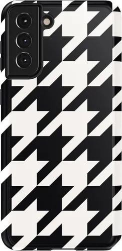 Vista 61 de Casely Funda para Galaxy S21 Here Comes The Sun Colorblock Sunset Diseño protector delgado esencial de doble capa Aquí viene el sol