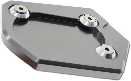 Vista 16 de Krace Soporte lateral para motocicleta, placa de ampliación de pie lateral, almohadilla de extensión para Yamaha YZF R1 2009-2016