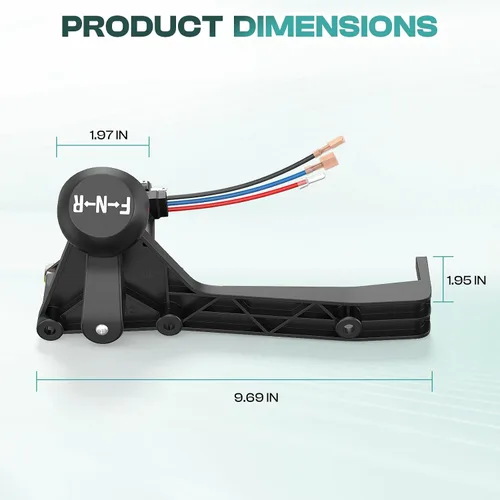Vista 5 de Drive-up Kit de montaje de palanca de cambios hacia adelante y marcha atrás para Club Car DS 1992-Up Gas Golf Cart OEM 1016947 8248 8233
