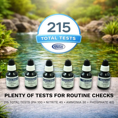 Vista 6 de Half Off Ponds Kit de prueba de calidad del agua 4 en 1