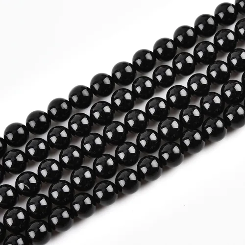 Vista 44 de Cuentas redondas africanas de turquesa natural de 4 mm para hacer joyas, piedras preciosas naturales, hebra semipreciosa, 15 pulgadas