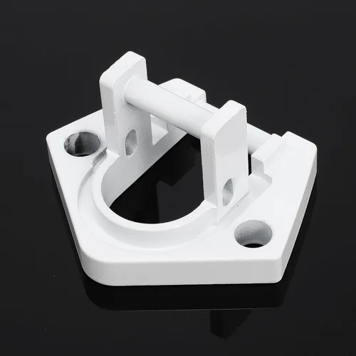 Vista 2 de Soporte inferior de pie para toldo de RV para Dometic, hardware redondeado para Sunchaser II, pieza de repuesto de hardware redondeado de RV