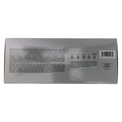 Vista 2 de Crescina Transdérmico SUPER FORMULA Tratamiento de cabello doble para el crecimiento y anticaídas 1700 Man 40 Viales (20+20)