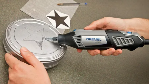 Vista 5 de Dremel Accessory 9905 - Broca de corte multifuncional de carburo de tungsteno de 0.126 in para multiherramienta rotativa