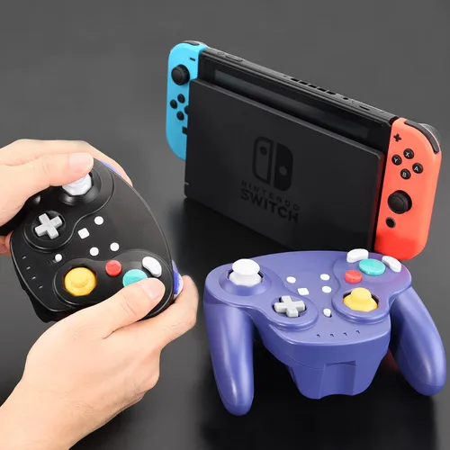 Vista 9 de 2.4 GHz Wireless NGC Switch Online Controller, GameCube Style Pro Controller Compatible with SwitchSwitch OLED, PC, Mac OS, Android, Steam