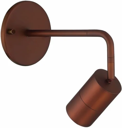 Vista 2 de Foco de pared o techo LED Cafe 1 Light - Bronce