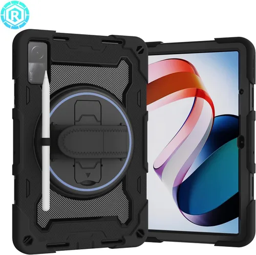 Vista 2 de Funda para Xiaomi Redmi Pad de 10.61 pulgadas lanzada 2022, funda protectora de silicona resistente a prueba de golpes para RedMi Pad de 10.61