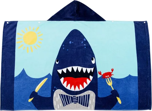 Vista 9 de Toallas de baño para niños Bavilk, toallas para niños con capucha para niñas y niños, para playa, baño, piscina, toallas de natación de 76 × 127 CM