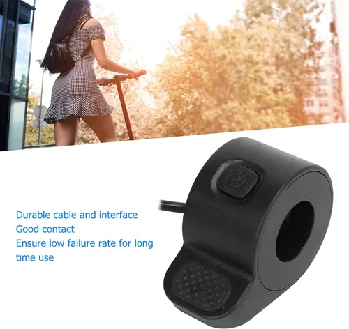 Vista 9 de Alomejor Acelerador eléctrico de la vespa, acelerador derecho derecho universal del pulgar para la vespa eléctrica