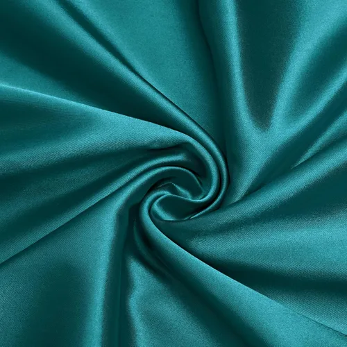Vista 26 de VACVELT Tela de Satén Charmeuse por Yarda, Tela de Satén Aqua de 60 Pulgadas de Ancho, Suave y Brillante, Perfecta para Vestido de Novia