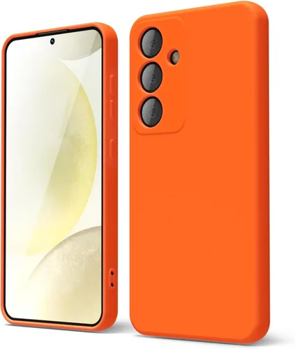 Vista 116 de oakxco Funda para teléfono Samsung Galaxy S8 de silicona líquida, delgada y fina de gel de goma suave TPU cubierta protectora simple llana