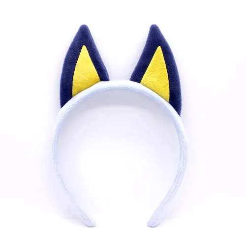 Vista 4 de PLUSMAYI Diadema de orejas de gato para niñas, 2 piezas bonita y encantadora diadema de orejas de gato de felpa para niños y adultos, diadema