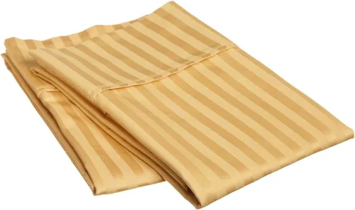 Vista 8 de Superior Fundas de almohada de algodón egipcio de 600 hilos, estándar, marfil, juego de 2 piezas