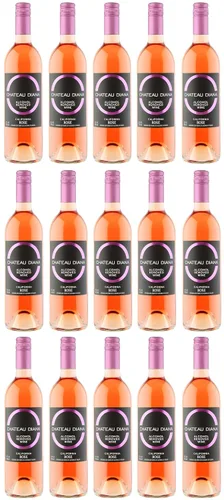 Vista 5 de Chateau Diana Vino rosa de California eliminado con alcohol (1 x 25.4 fl oz.)