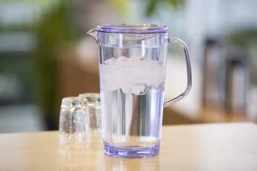 Vista 7 de Service Ideas Jarra de bebidas frías con tapa, 64 onzas, plástico