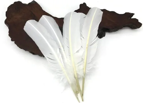 Vista 68 de 1/4 lb - Aqua Blue Pavo Marabou Corto Plumas Sueltas Mullidas Al Por Mayor A Granel