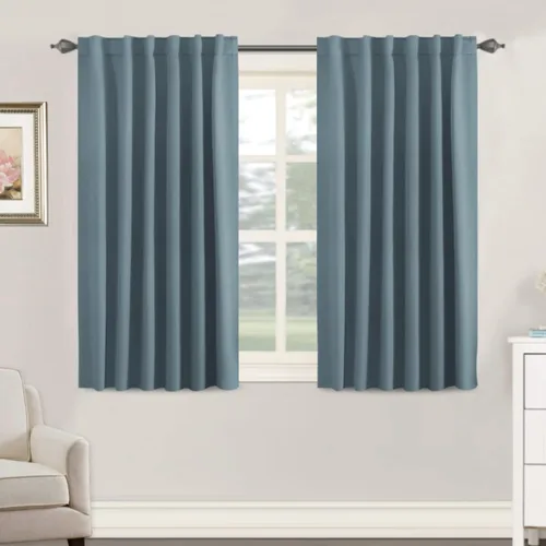 Vista 70 de H.VERSAILTEX Cortinas Opacas con Aislamiento Térmico, Paneles de Tratamiento de Ventanas que Oscurecen la Habitación, Cortinas Opacas para Sala