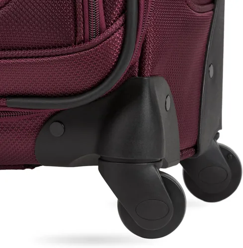 Vista 186 de SwissGear - Equipaje suave expandible Sion con ruedas, Negro