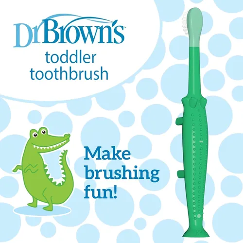 Vista 4 de Paquete virtual: Cepillo de dientes Dr. Brown's de bebé a niño pequeño - Paquete variado