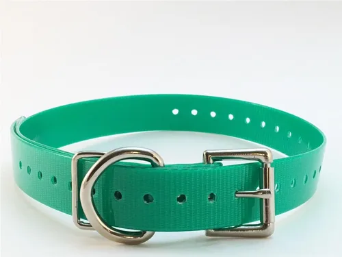 Vista 5 de Sparky Pet Co Collares de repuesto de hebilla de rodillo de alta flexibilidad de 3/4" (negro)