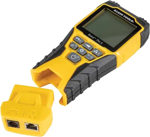 Vista 13 de Klein Tools Kit de probador de cables VDV501-851 y crimpadora modular de trinquete VDV226-110, pelacables, cortador de cables, para conectores